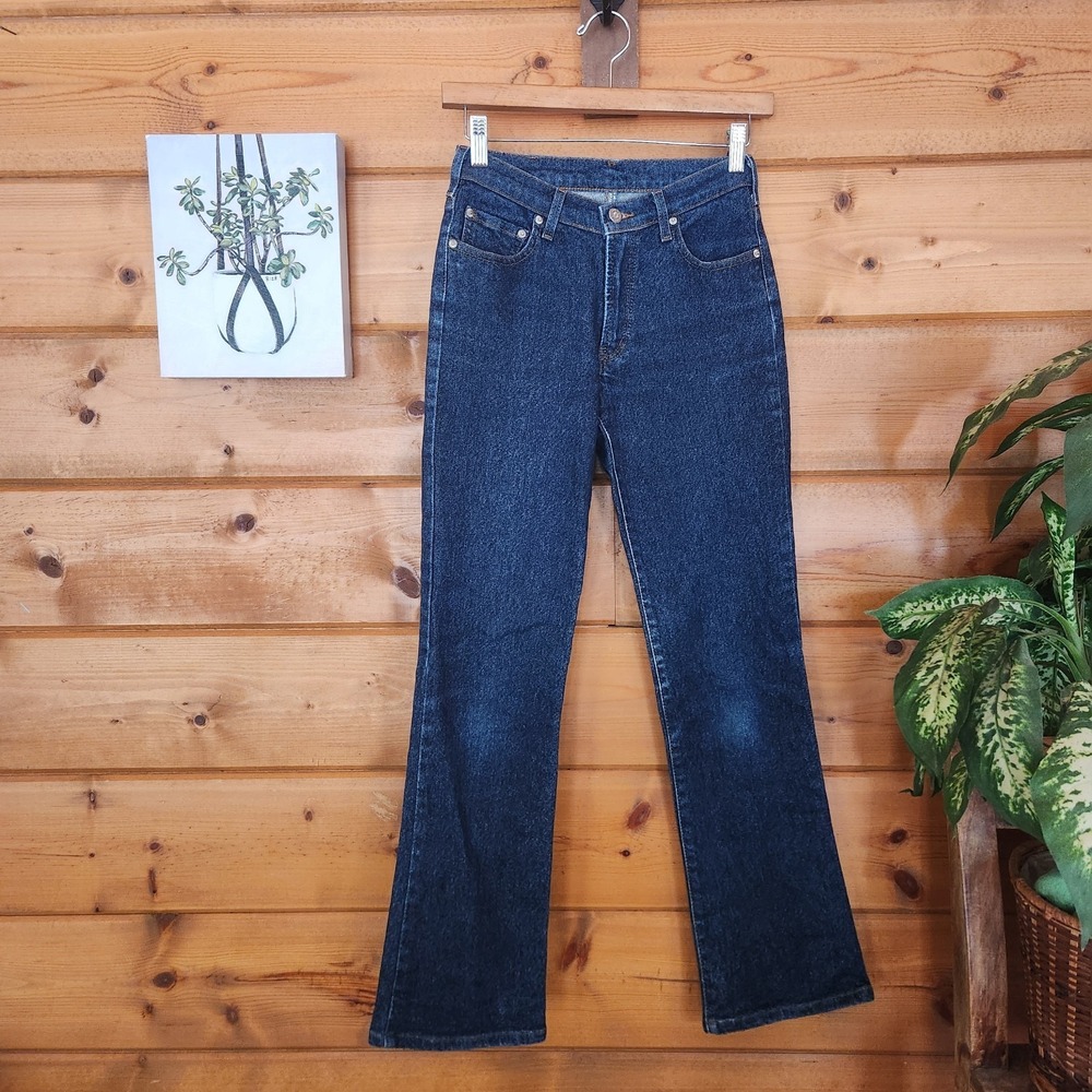 Y2K Cimarron Vintage Dark Low Rise Bootcut Jeans Stretch Rare HTF Spain 36 US 6